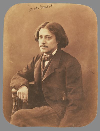 Alphonse Daudet by Nadar